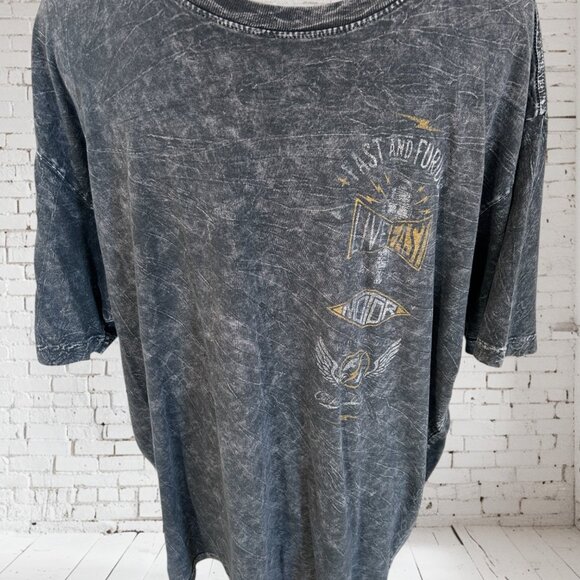 AFFLICTION - FAST & FURIOUS T-SHIRT - Picture 2 of 5